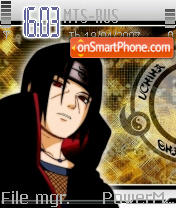 Uchiha Itachi 01 tema screenshot