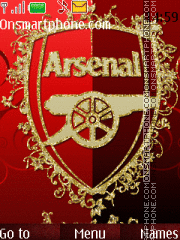 Arsenal 2014 theme screenshot