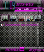 Fiolet By ROMB39 theme screenshot
