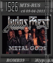 Judas Priest By ROMB39 theme screenshot