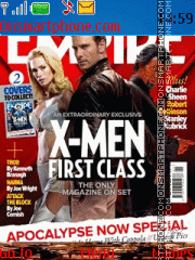 X-men theme screenshot