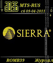 Capture d'écran Sierra By ROMB39 thème