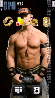 John Cena 16 theme screenshot