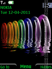 Capture d'écran Animated Color Spiral By ROMB39 thème