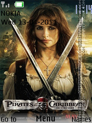 Pirates theme screenshot