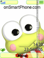 Cool Frog theme screenshot