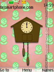 Cuckoo clock theme screenshot
