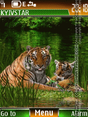 Tigers animated 5-6th es el tema de pantalla