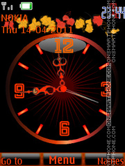 Скриншот темы Awesome Clock 01
