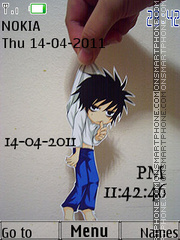 Capture d'écran Death Note Clock 01 thème