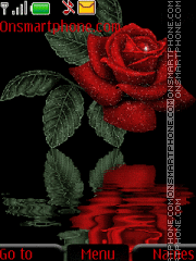 Capture d'écran Rose animated 2 By ROMB39 thème