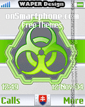 Toxic theme screenshot