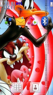 Daffy And Taz tema screenshot