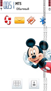 Micky Mouse 02 theme screenshot