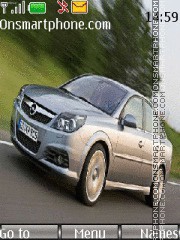 Скриншот темы Opel vectra 01
