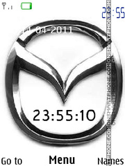 Logo Mazda es el tema de pantalla