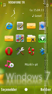 Capture d'écran S^3 Hacked windows7 thème