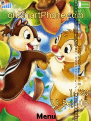 Chip And Dale 02 theme screenshot
