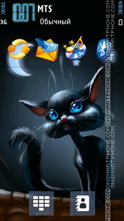 Black Cat 09 tema screenshot
