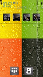Wet 01 theme screenshot
