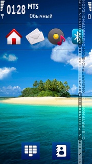 Island 12 tema screenshot