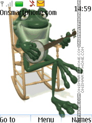 Capture d'écran Happy Frog thème
