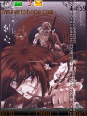 Capture d'écran Rurouni Kenshin thème