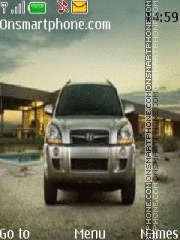 Capture d'écran Hyundai Tucson thème