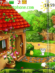 Animated Home 01 tema screenshot