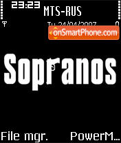 Sopranos theme screenshot