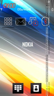 Nokia Fusion Slide theme screenshot