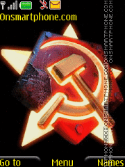 Hammer and sickle By ROMB39 theme screenshot