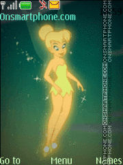 Lovely Tinker Bell Theme-Screenshot