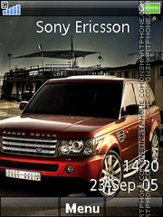 Capture d'écran Range Rover 05 thème
