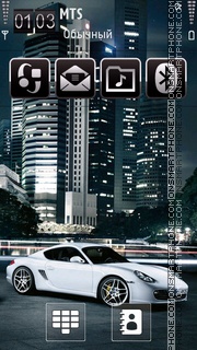 Porsche 03 tema screenshot