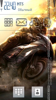 Bike Drift tema screenshot