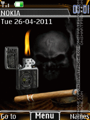 No smoking animated 5-6 th es el tema de pantalla