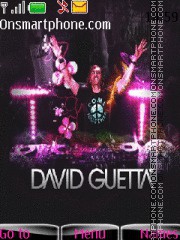 David guetta Theme-Screenshot