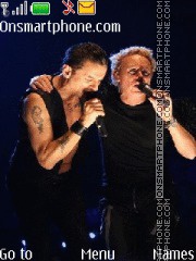 Capture d'écran Depeche Mode 03 thème