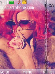 Rihanna 08 theme screenshot