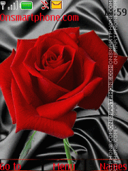 Red Rose tema screenshot