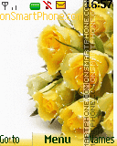 Yellow roses tema screenshot