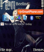 Madonna 02 theme screenshot