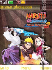 Скриншот темы Naruto Ninja