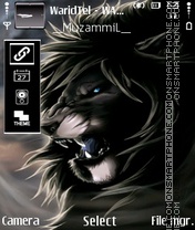 Abstract Lion 03 tema screenshot
