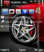 Скриншот темы Ferrari 601