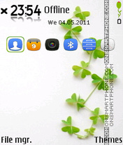 Spring Wall theme screenshot