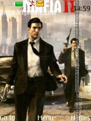 Capture d'écran Mafia II thème