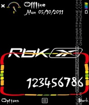 RBK tema screenshot