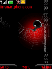 Скриншот темы Spiders on the Web ROMB39